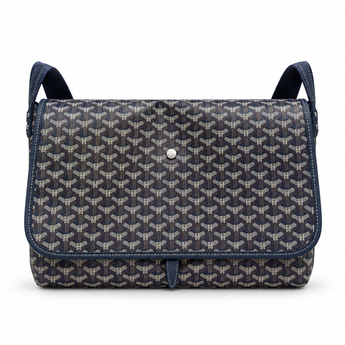 Colored Canvas Messenger Bag