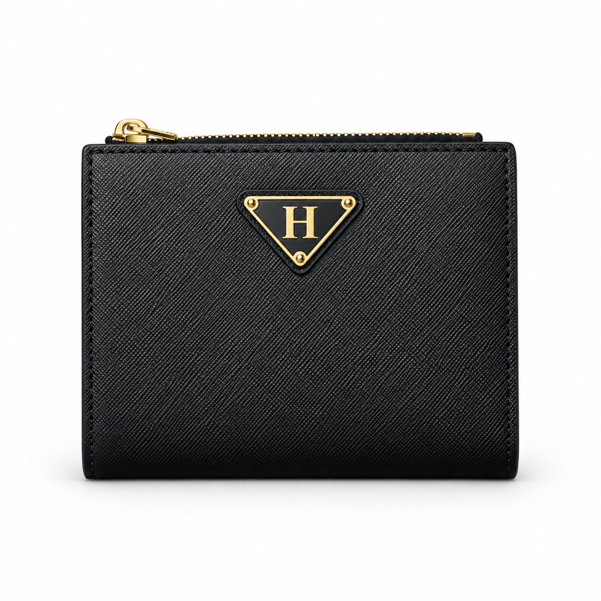 Small Compact Leather Wallet