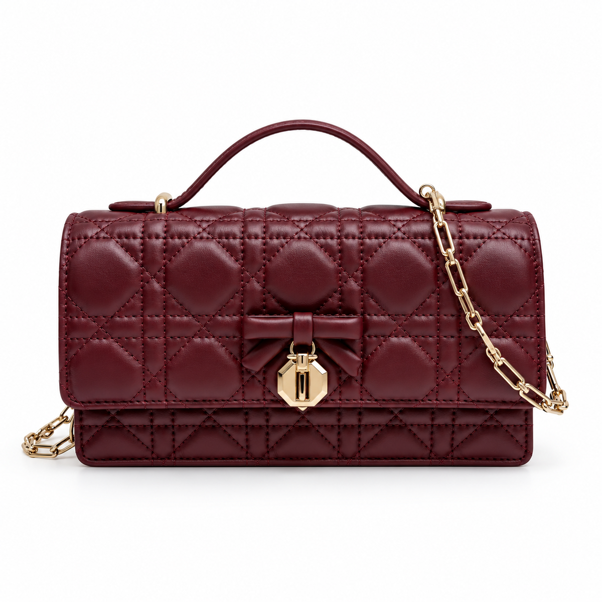 Lady Leather Tote Bag