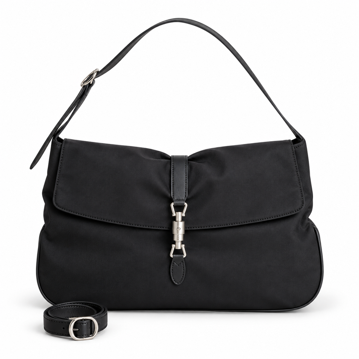 Equestrian Bit Hobo Shoulder Bag