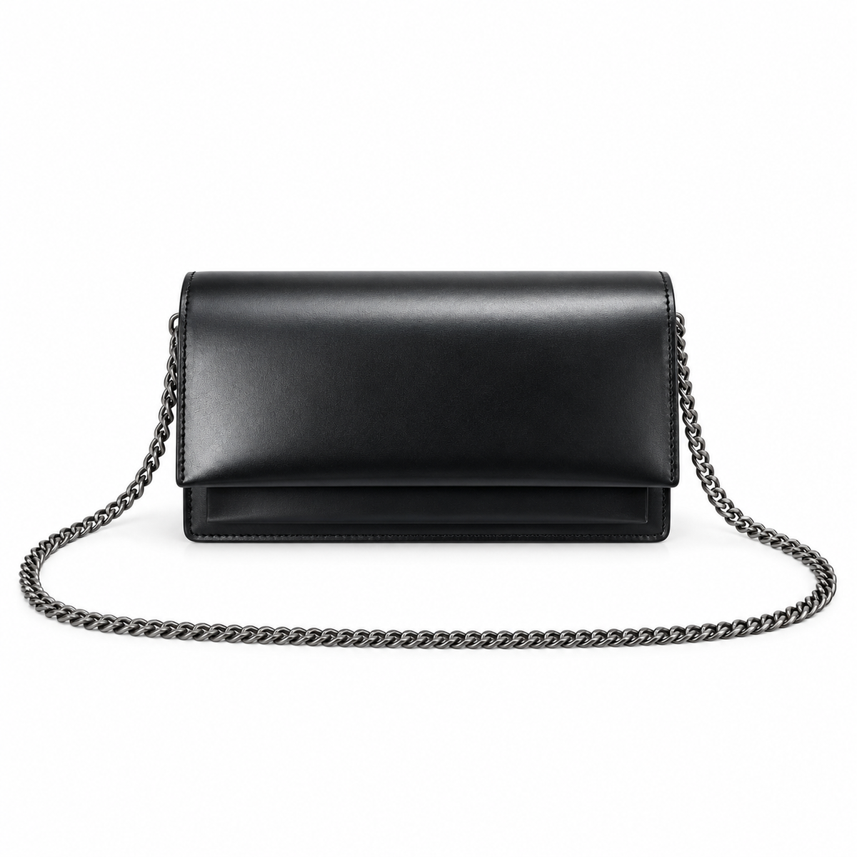 Shoulder Chain Logo Bag