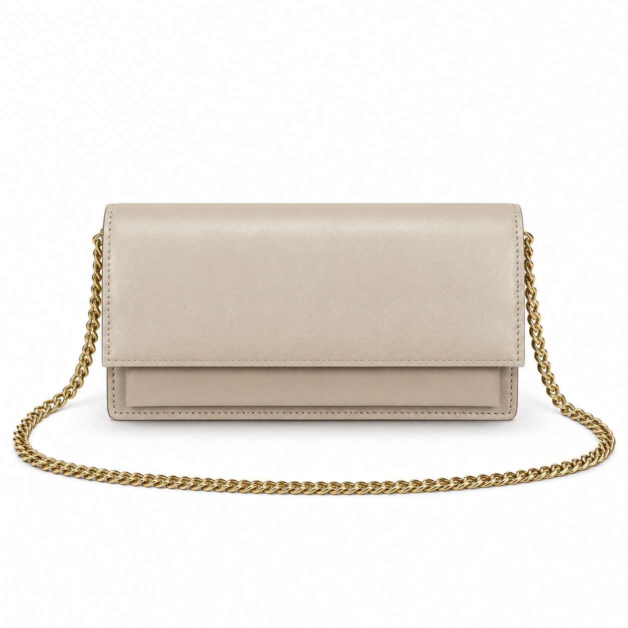 Shoulder Chain Logo Bag