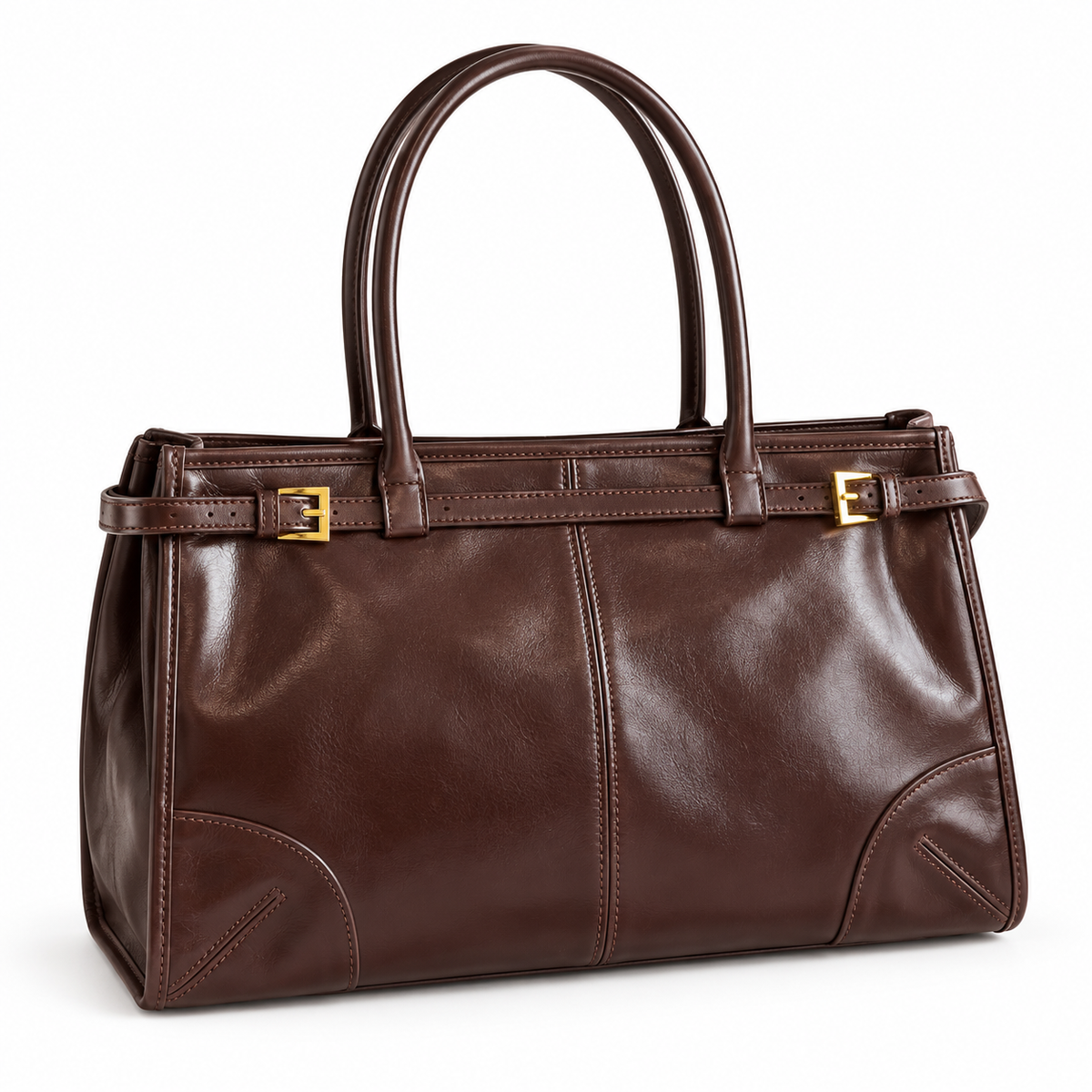 Large Leather Bon Tote
