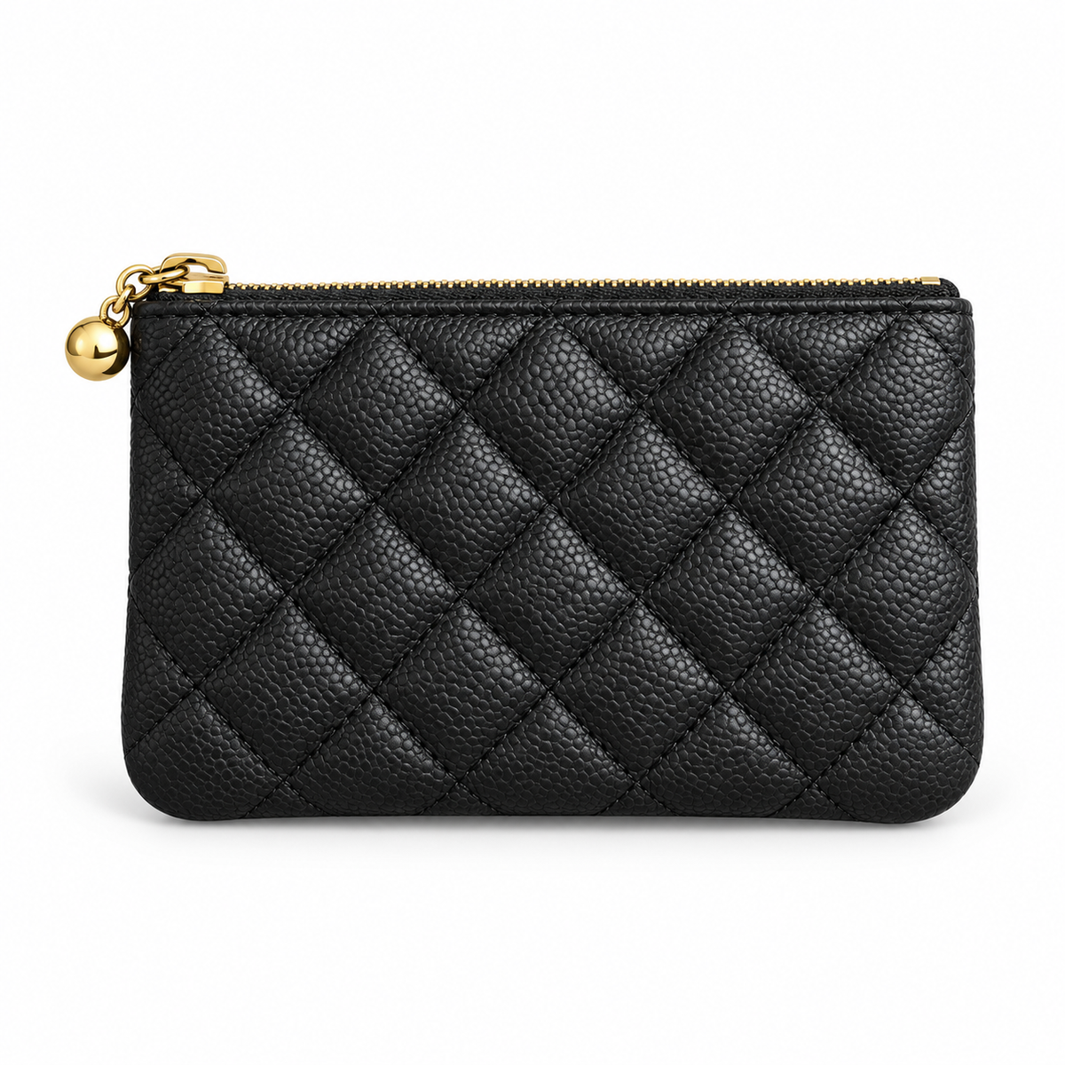 Small Quilted Zipper Pouch