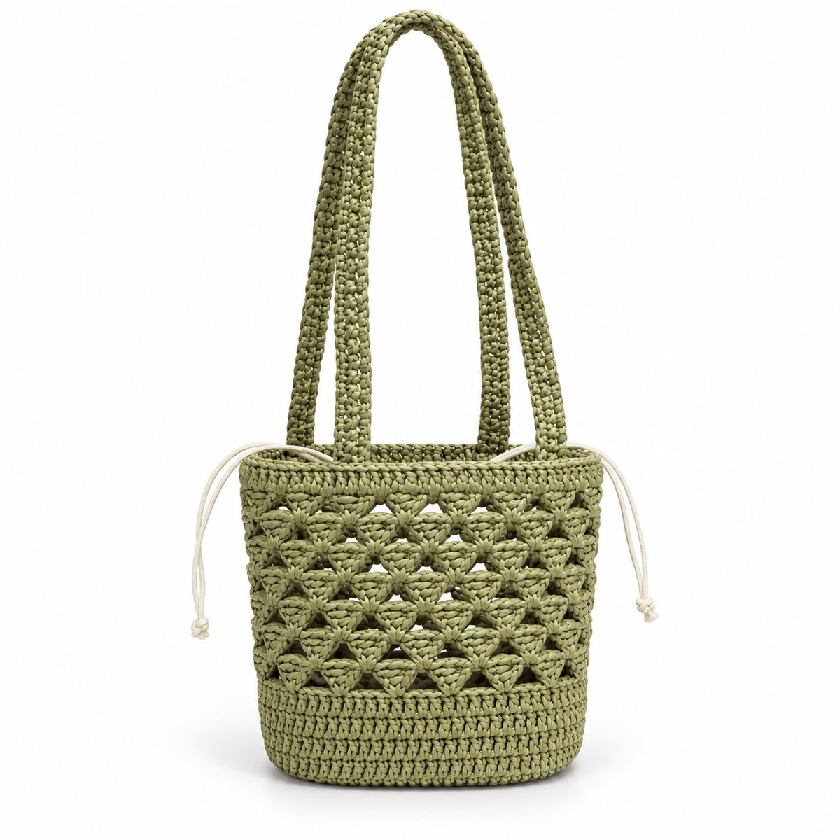 Mini Crochet Bucket Bag