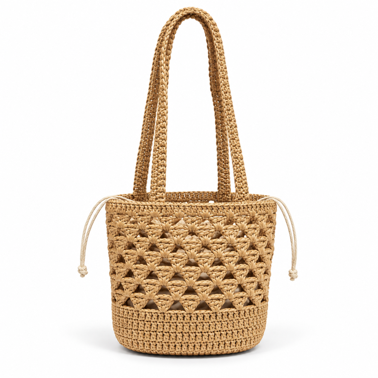 Mini Crochet Bucket Bag