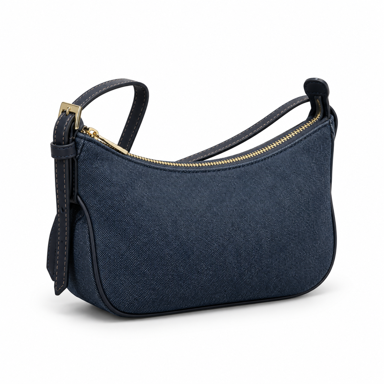 Small Emblem Canvas Shoulder Bag