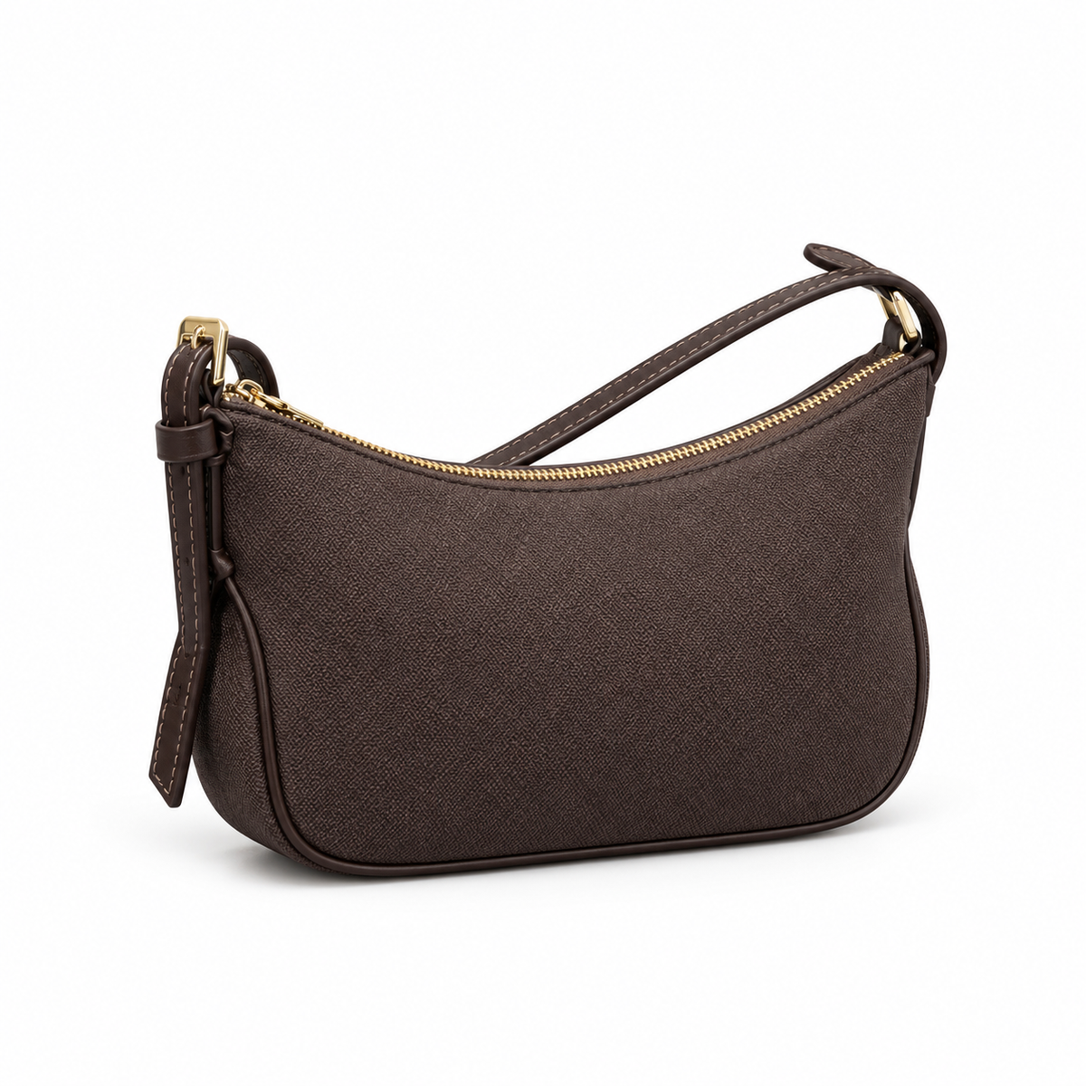 Small Emblem Canvas Shoulder Bag