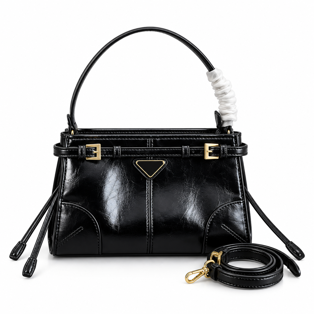 Small Bon Leather Handbag
