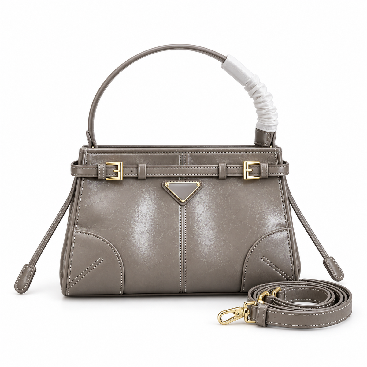 Small Bon Leather Handbag
