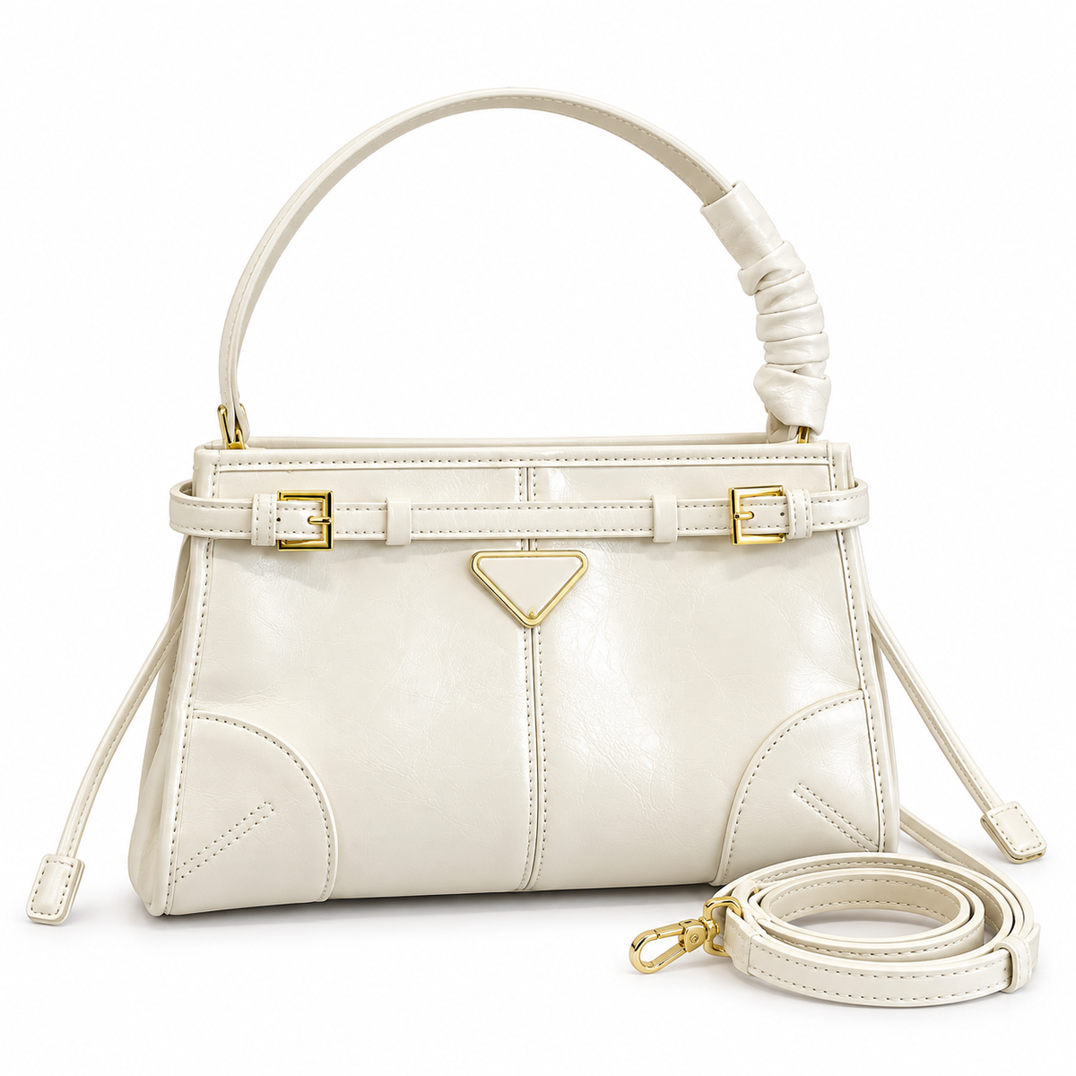 Small Bon Leather Handbag