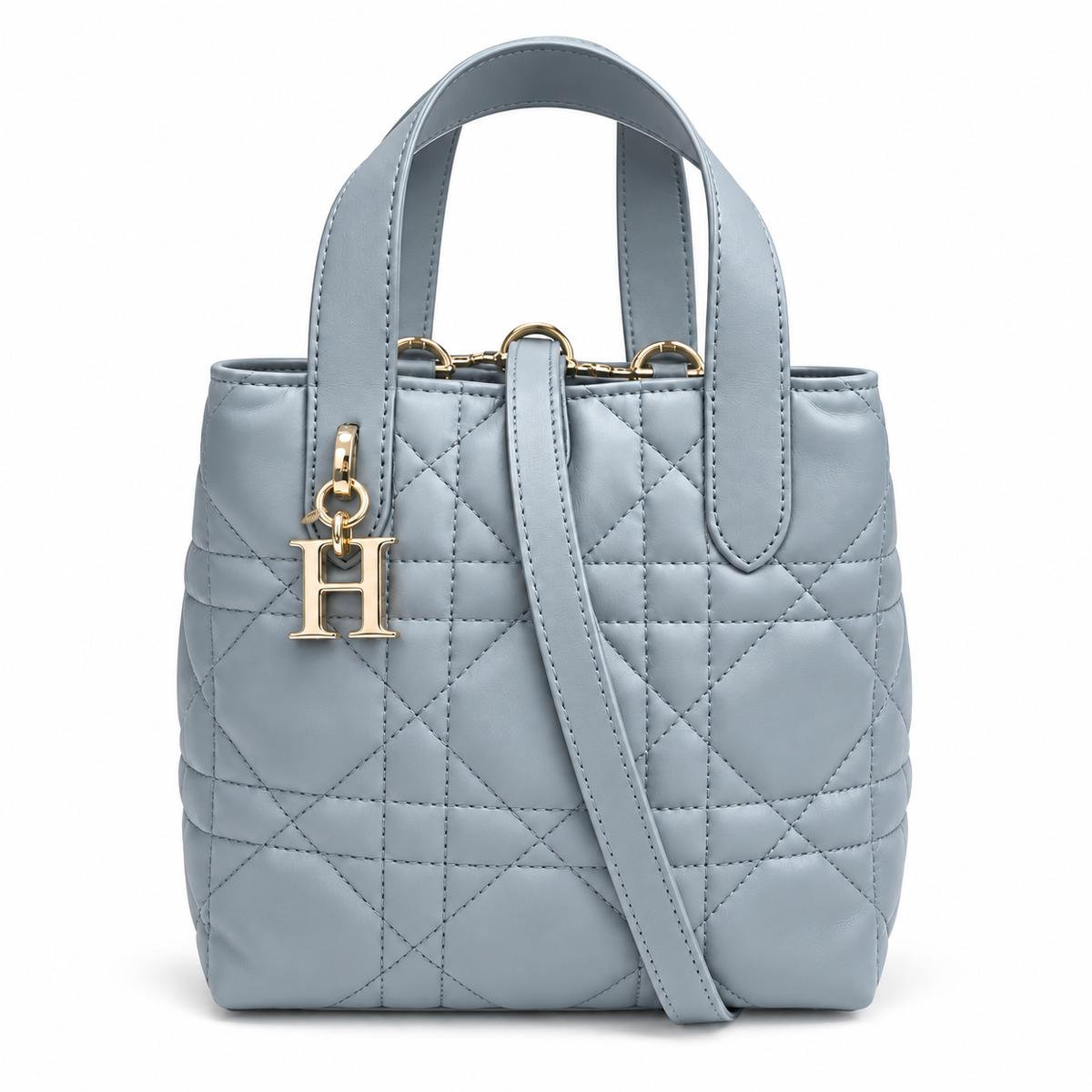 Small Soft Leather Tote on Strap