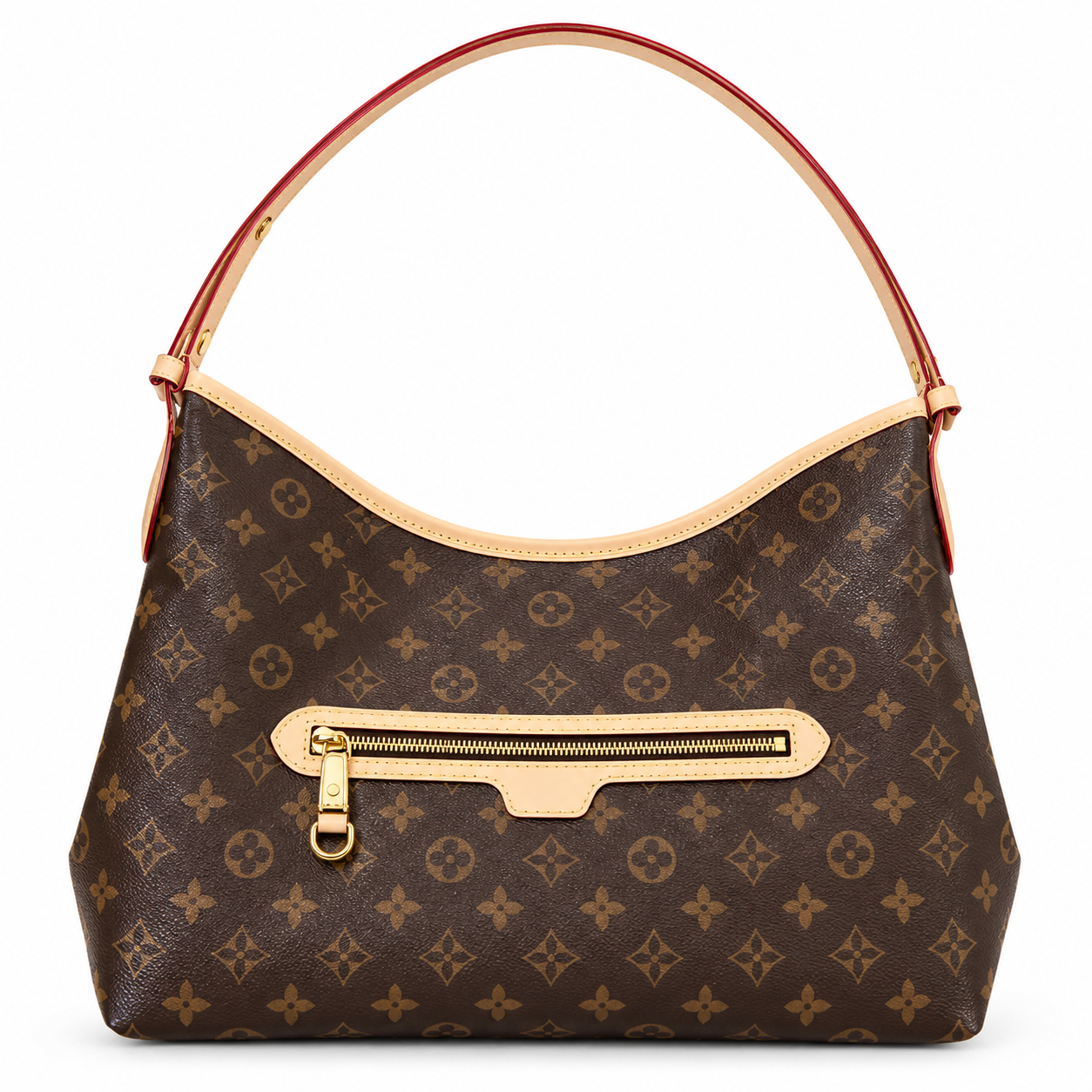 Zip Pocket Hobo Shoulder Bag