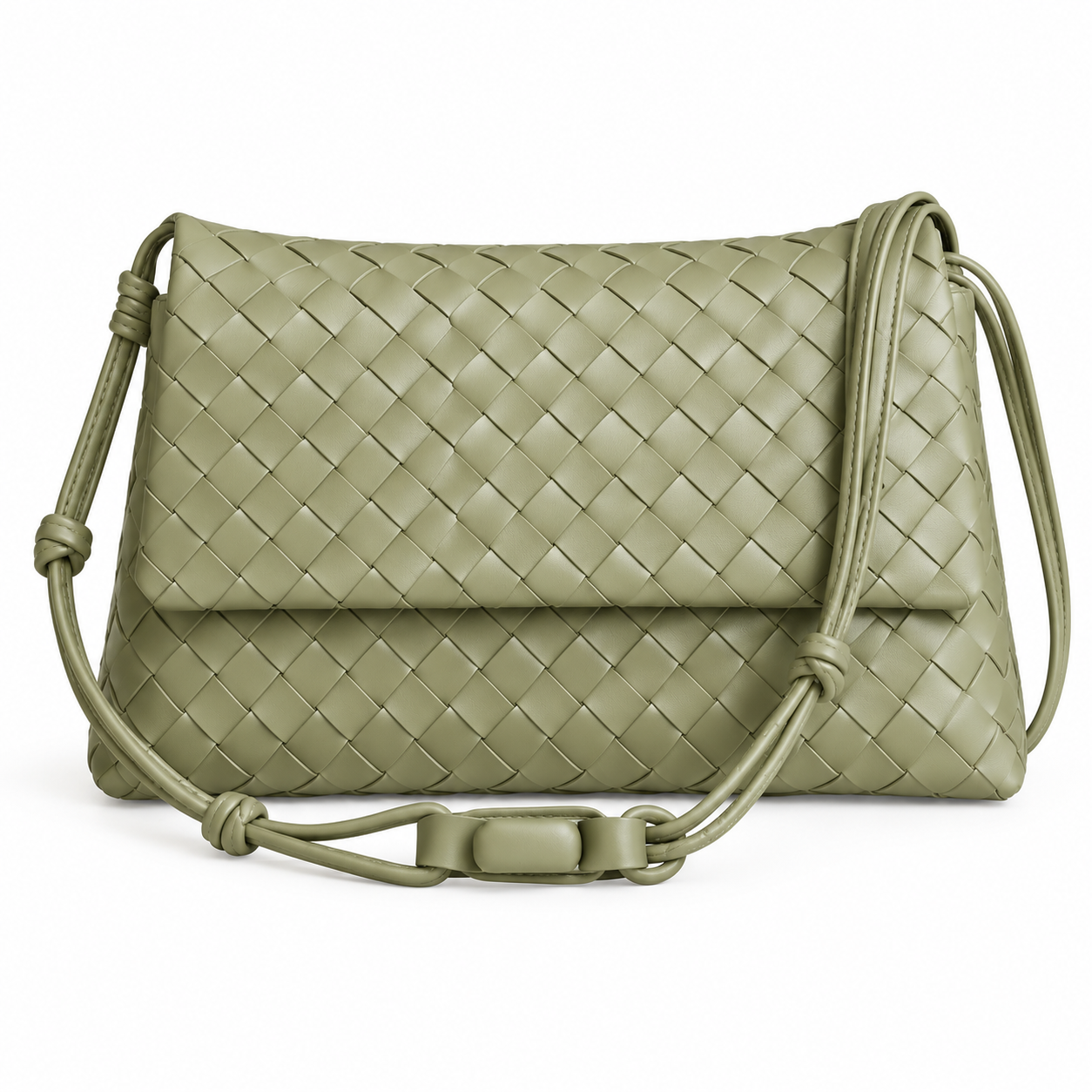 Woven Gio Leather Bag