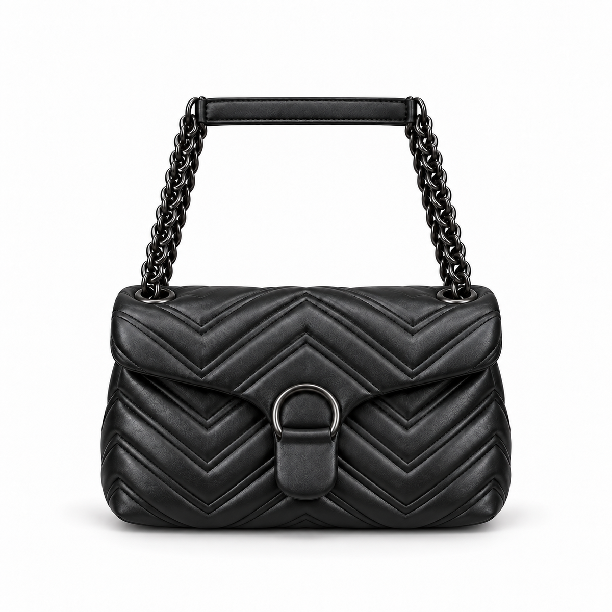 Marm Leather Shoulder Bag