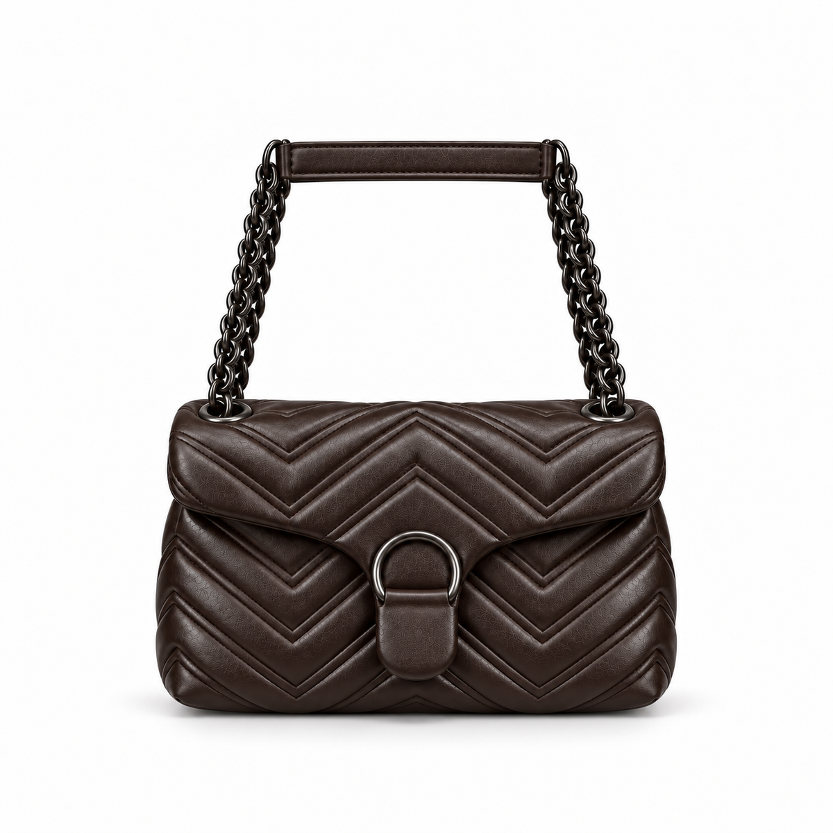 Marm Leather Shoulder Bag