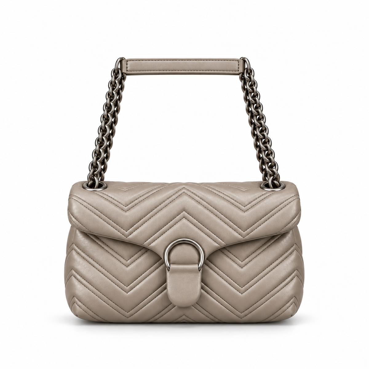 Marm Leather Shoulder Bag