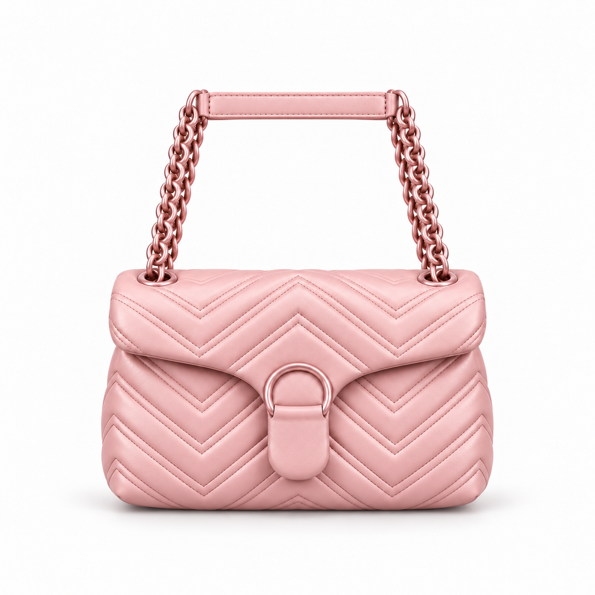Marm Leather Shoulder Bag