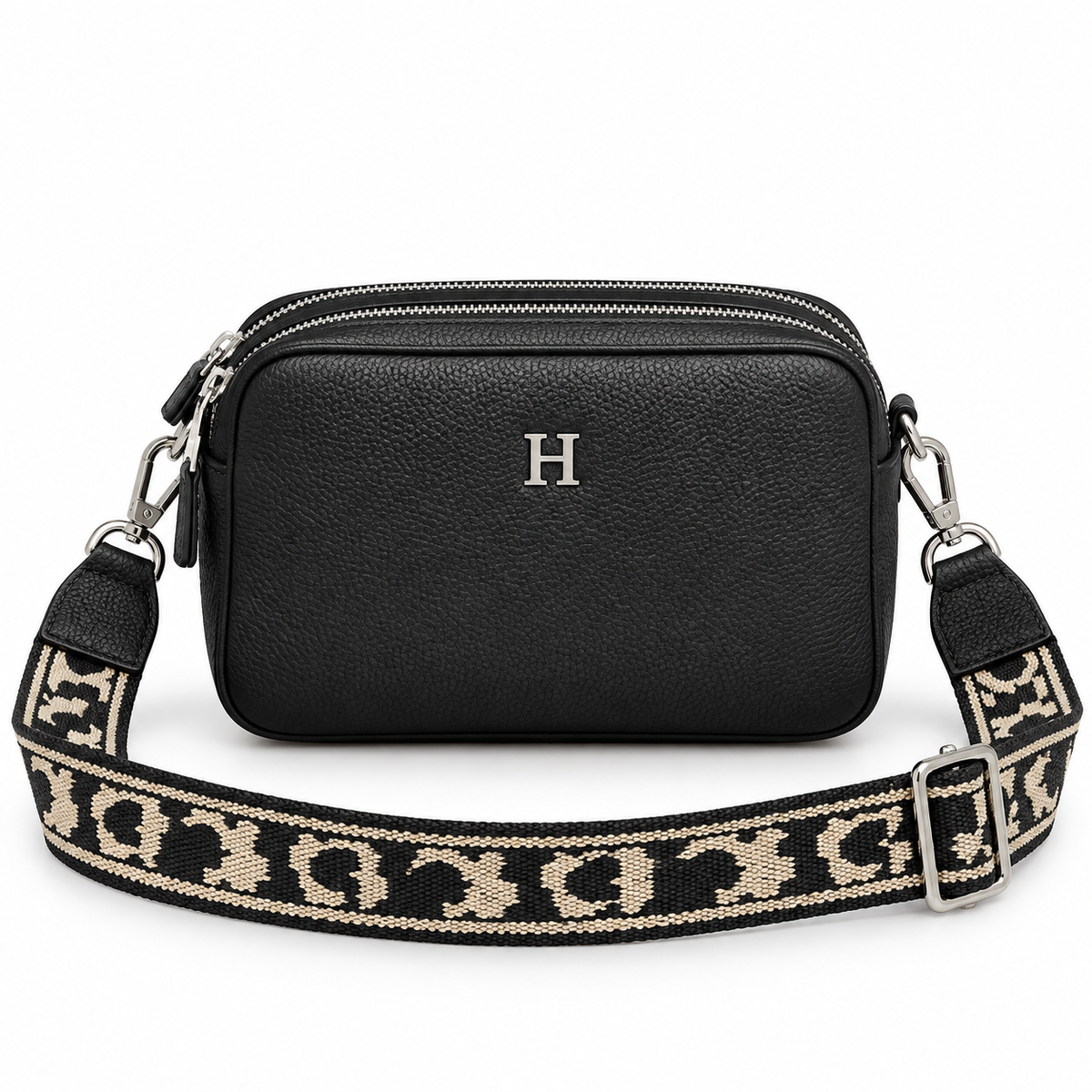 Brick Leather Bag + Strap
