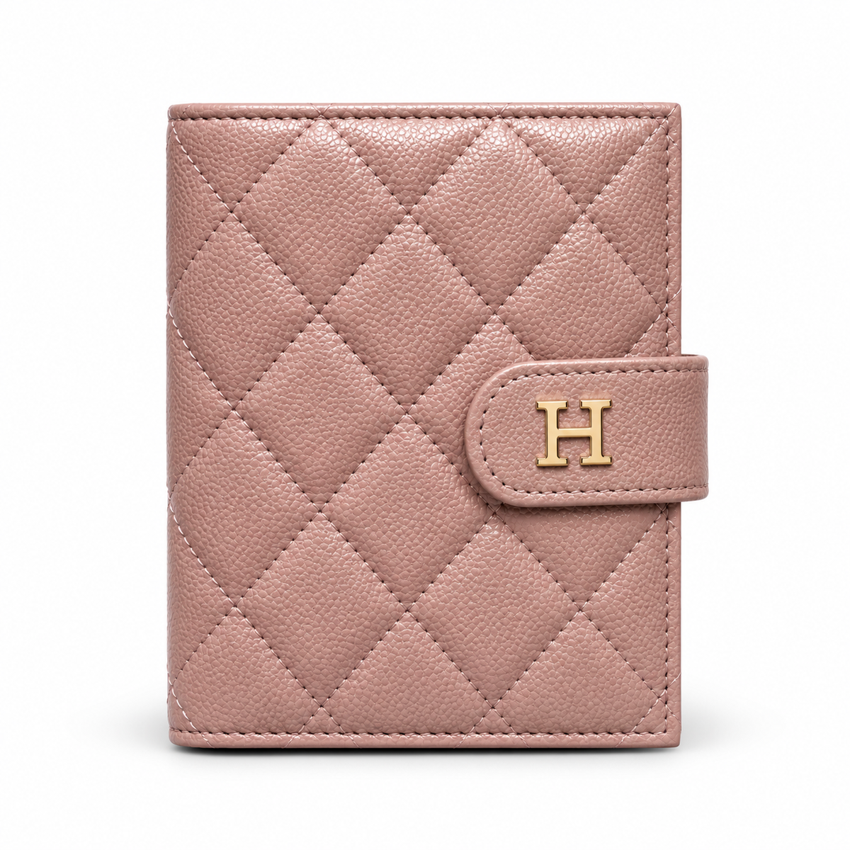 Quilted Leather Pocket Wallet