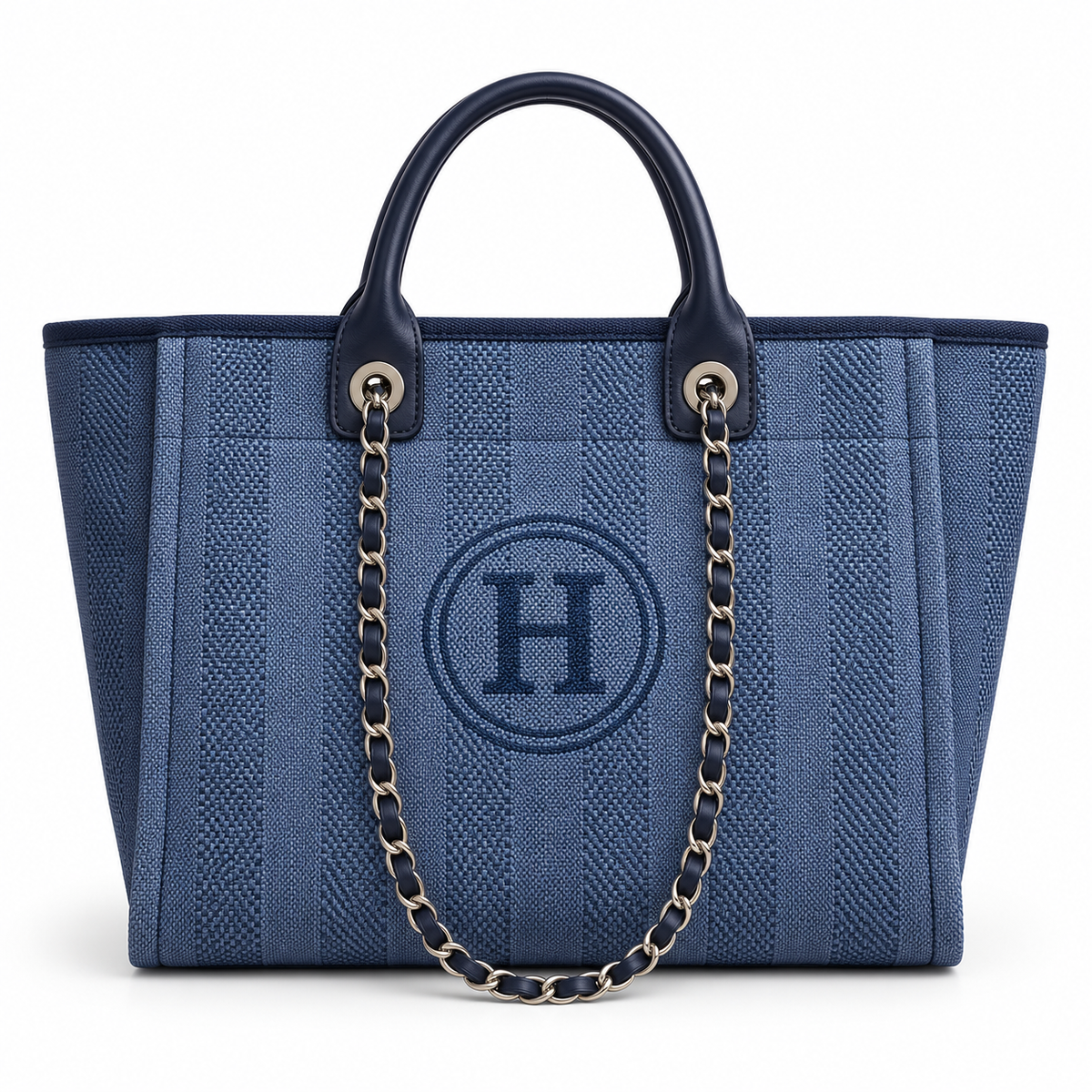 Denim Canvas Tote Bagg