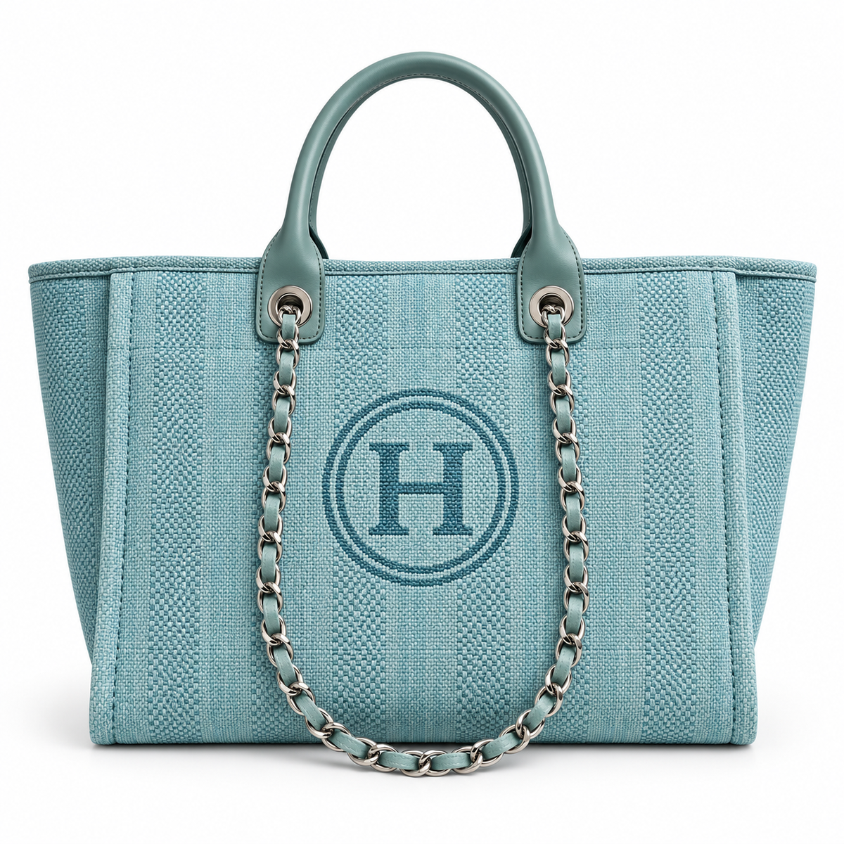 Denim Canvas Tote Bagg