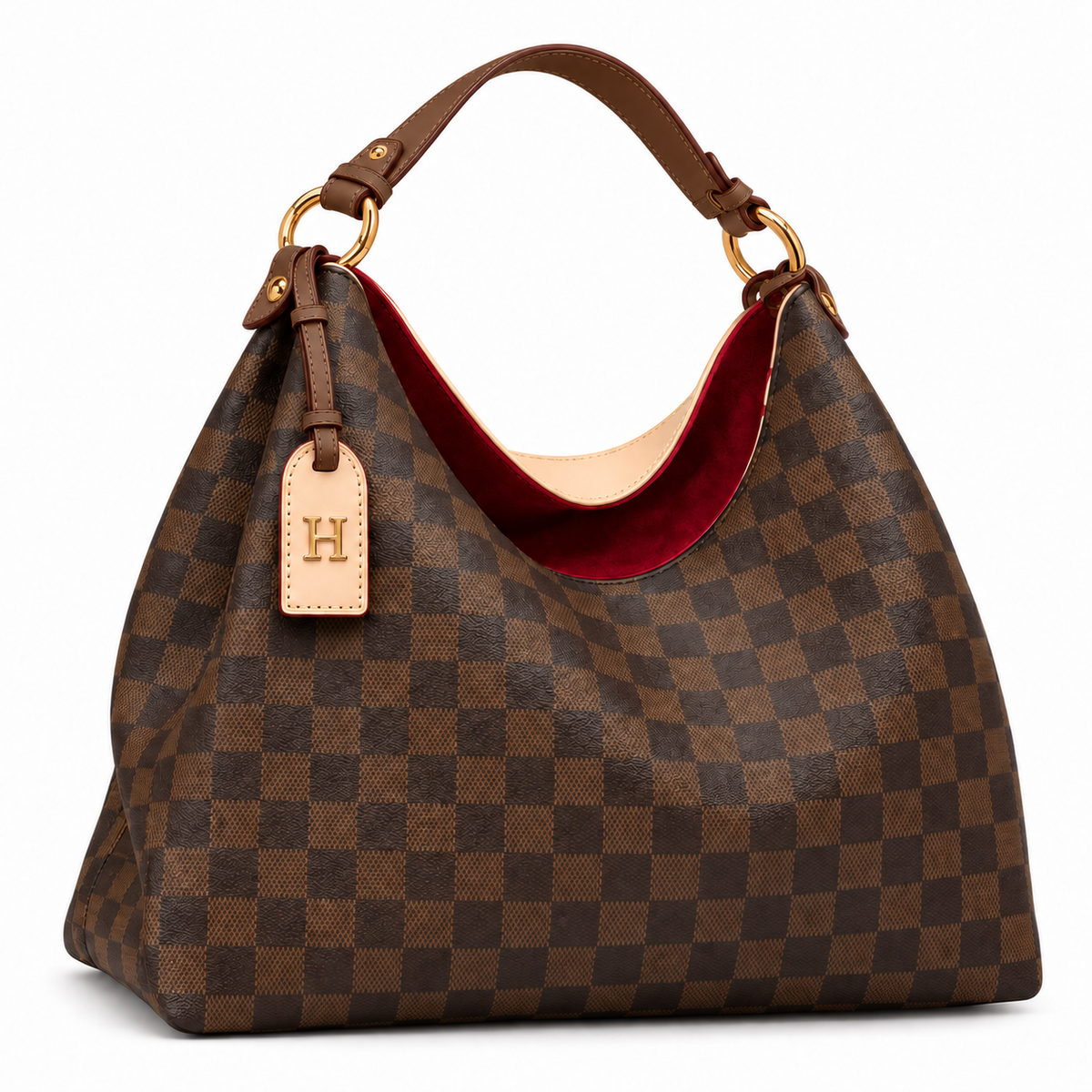 Grace Canvas & Leather Tote Bag