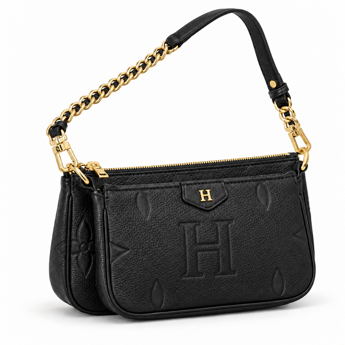 Multi-Way Leather Pochette