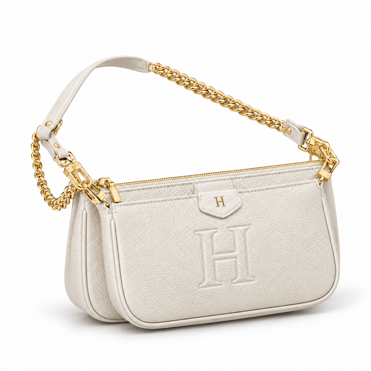 Multi-Way Leather Pochette