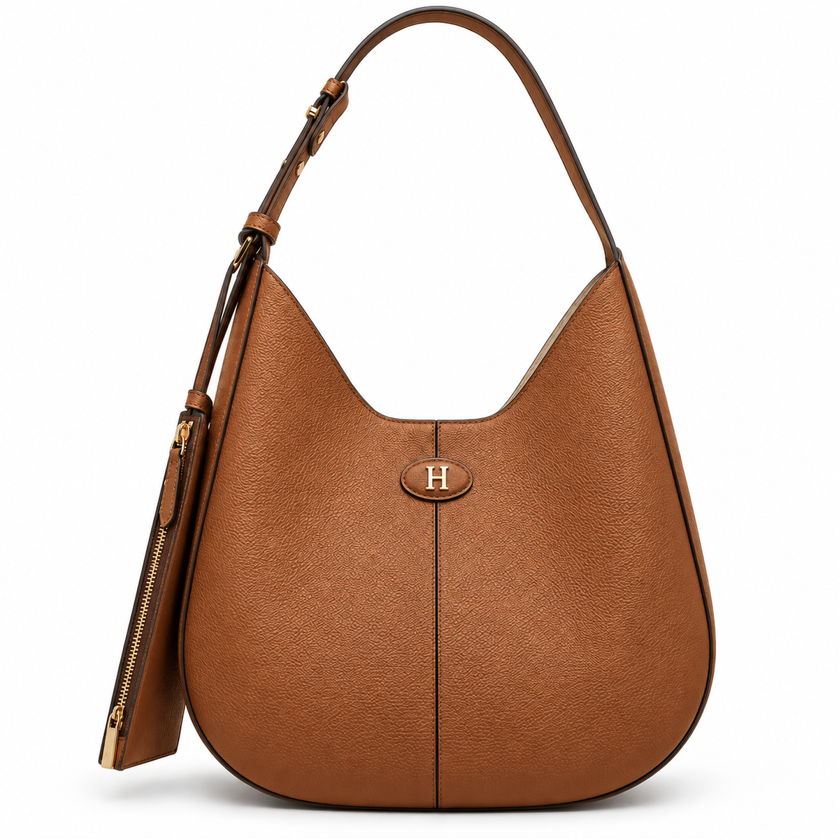 Leather Ted Tote Bag