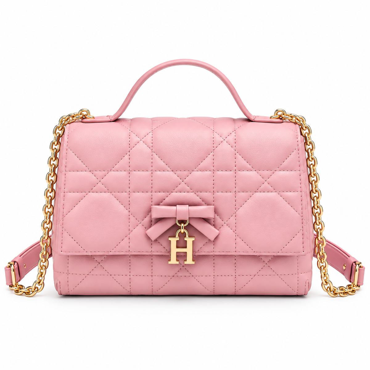 Mini Top Handle Leather Purse