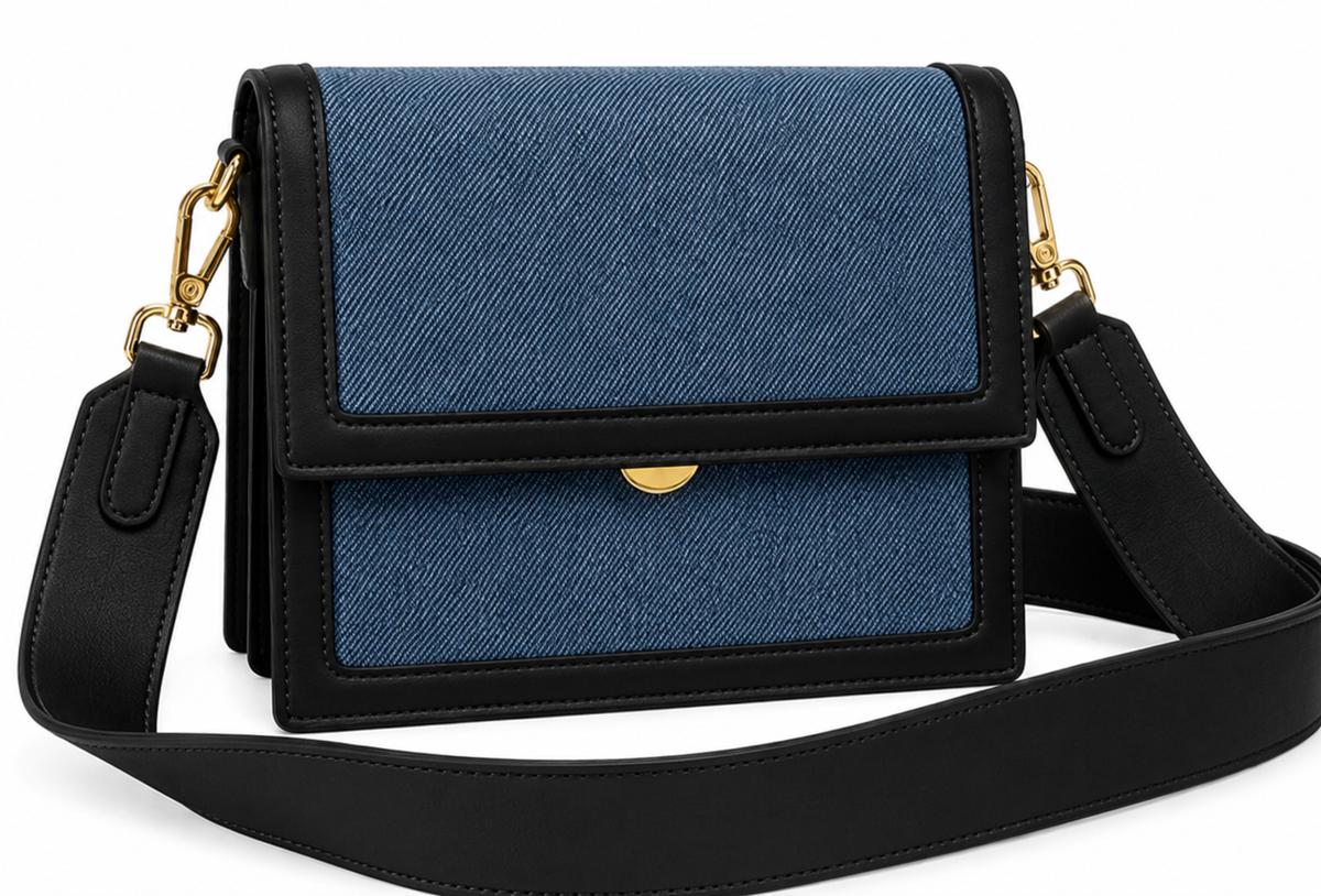 Equestrian-Style Shoulder Bag