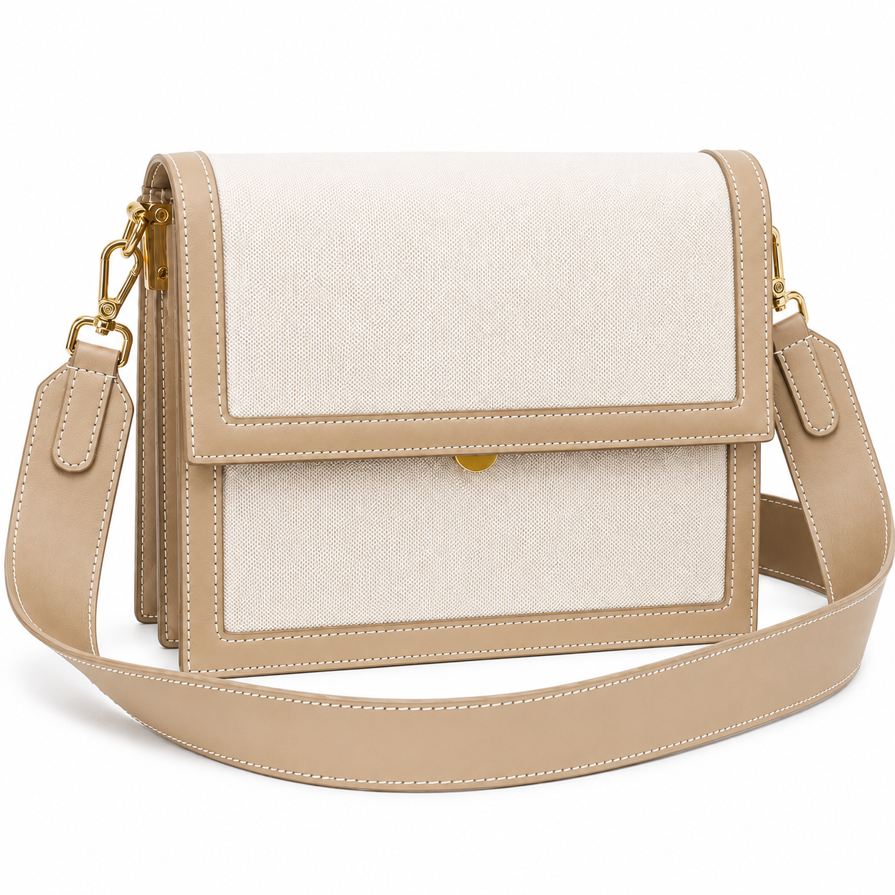 Equestrian-Style Shoulder Bag