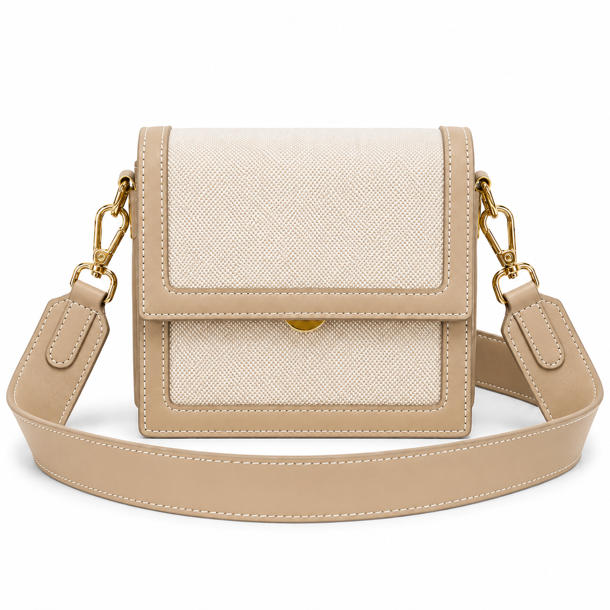 Equestrian-Style Shoulder Bag