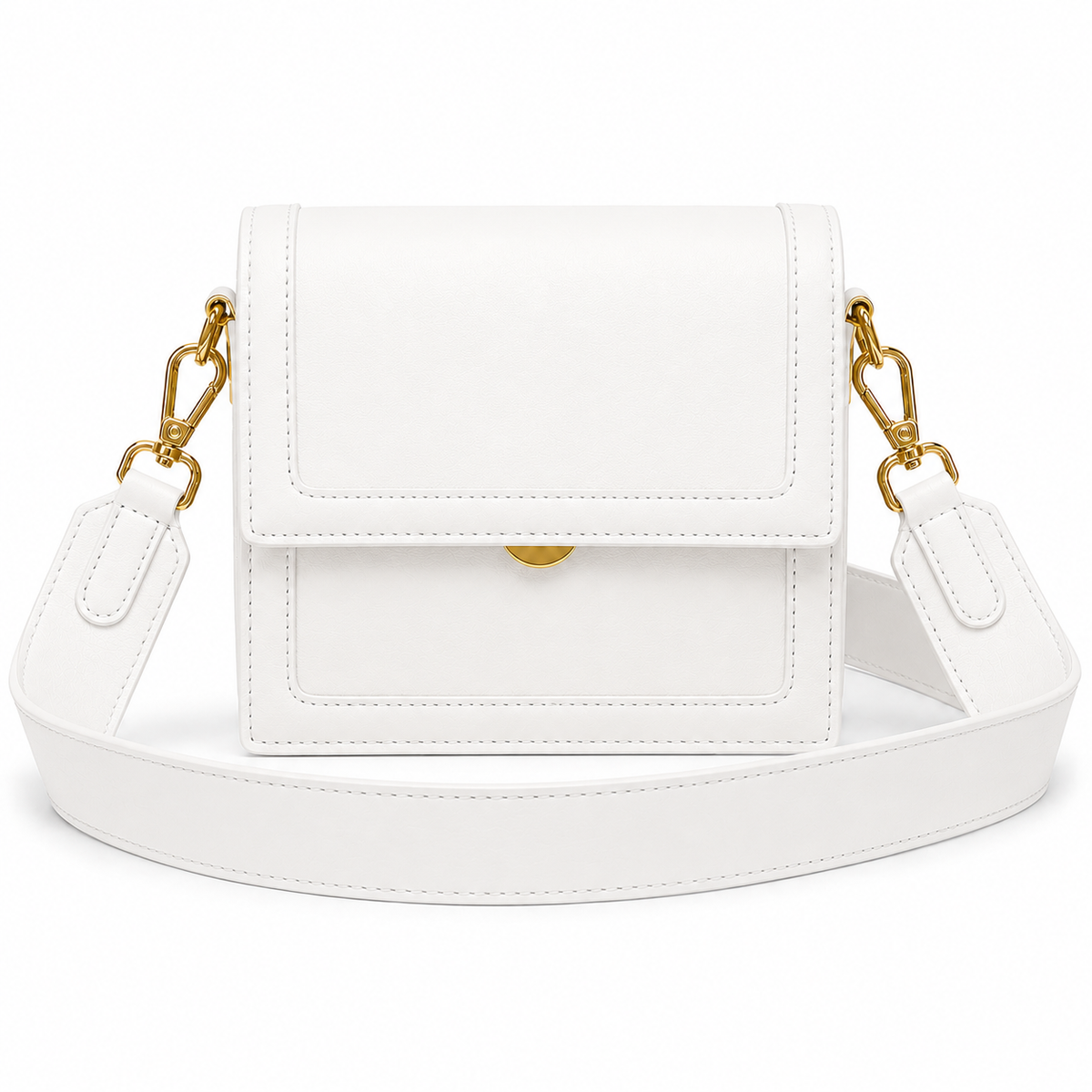Equestrian-Style Shoulder Bag