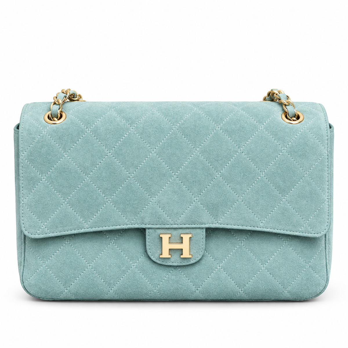 Suede Max Hobo Flap Bag