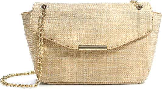 Shoulder Hammock Raffia Bag