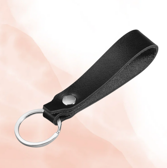 Leather Strap Keychain