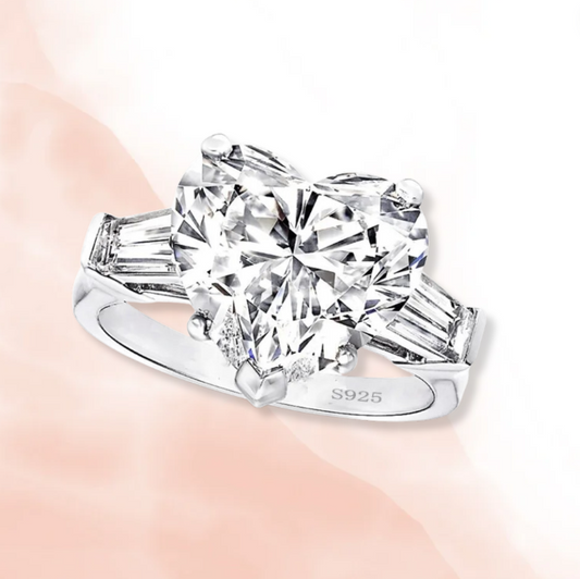 Heart Crystal Ring