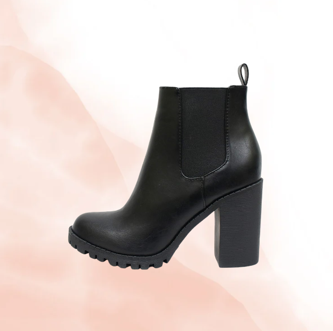 Heeled Combat Boots