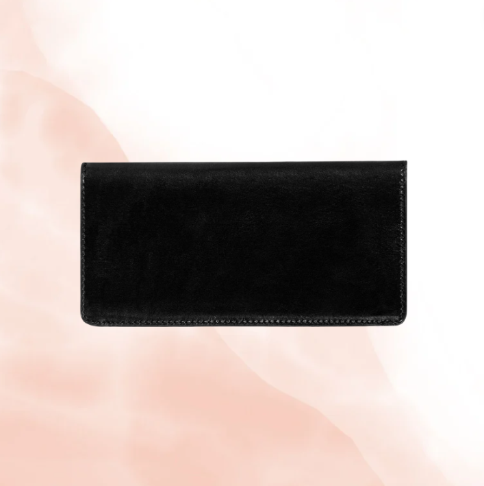 Long Pebbled Leather Ladies Wallet