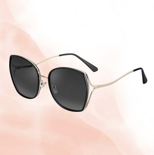 Gianna Square Metal Frame Sunglasses