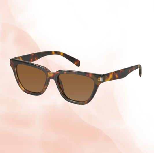 Laurelle Squared Cat-Eye Sunglasses