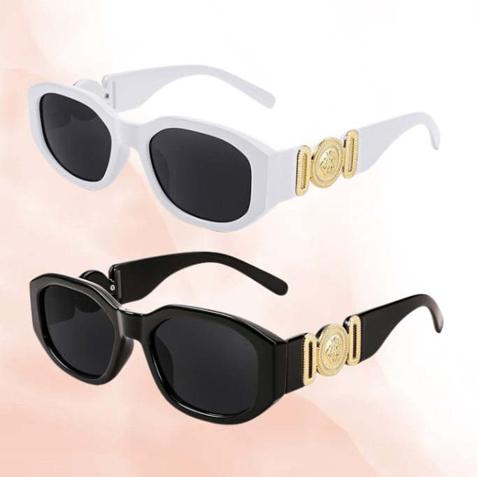 Vanessa Gold Detailed Sunglasses