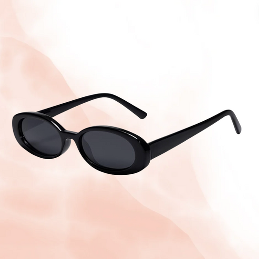 Mira Oval Acetate Sunglasses