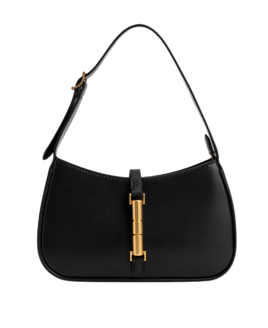 Patent Leather Shoulder Bag
