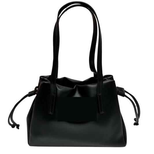 Medium Shiny Leather Tote Bag