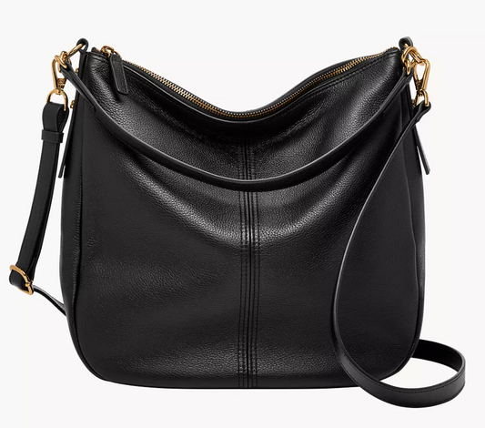 Medium Leather Bucket Shoulder Tote