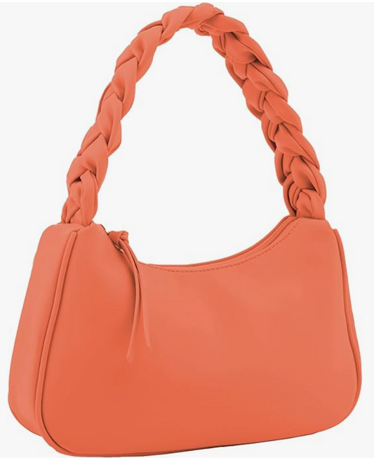 Braided Top Handle Tote