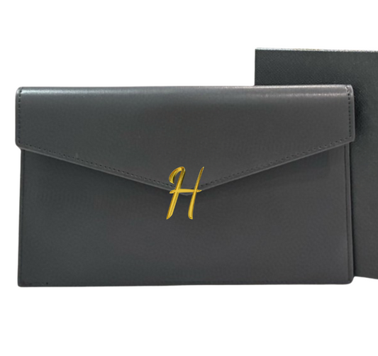 Smooth Leather Clutch